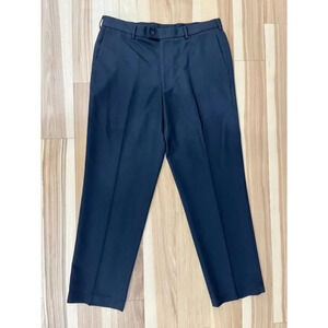 Perry Ellis Mens Black Dress Pants 36 x 32